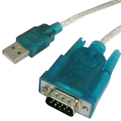 USB轉RS232 9針公頭線及RS232 9針母頭轉RS232 25針公頭轉接器，單晶片，USB轉RS232單晶片