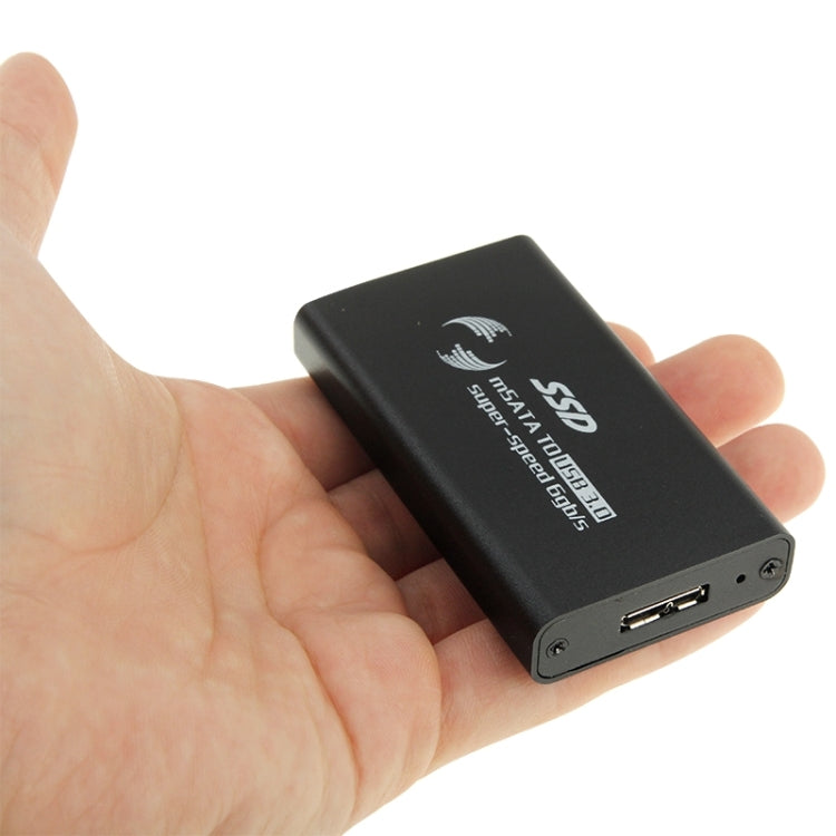 6gb/s mSATA 固態硬碟 SSD 轉 USB 3.0 硬碟盒