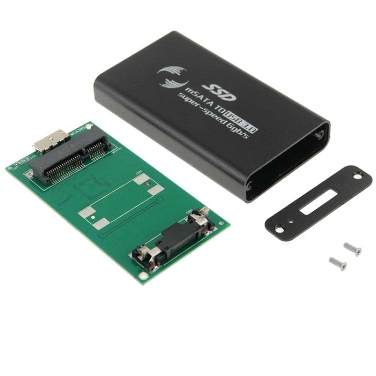 6gb/s mSATA 固態硬碟 SSD 轉 USB 3.0 硬碟盒