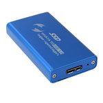 6gb/s mSATA 固態硬碟 SSD 轉 USB 3.0 硬碟盒