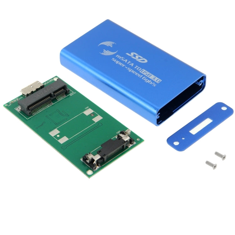 6gb/s mSATA 固態硬碟 SSD 轉 USB 3.0 硬碟盒