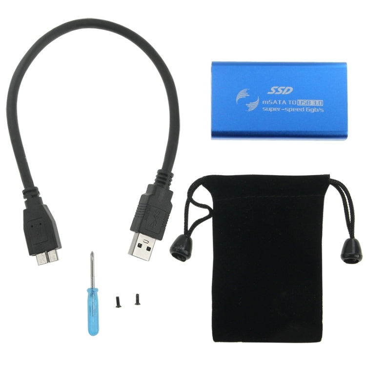 6gb/s mSATA 固態硬碟 SSD 轉 USB 3.0 硬碟盒