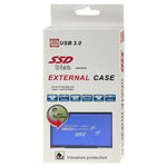 6gb/s mSATA 固態硬碟 SSD 轉 USB 3.0 硬碟盒