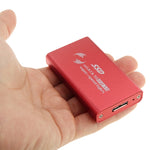 6gb/s mSATA 固態硬碟 SSD 轉 USB 3.0 硬碟盒