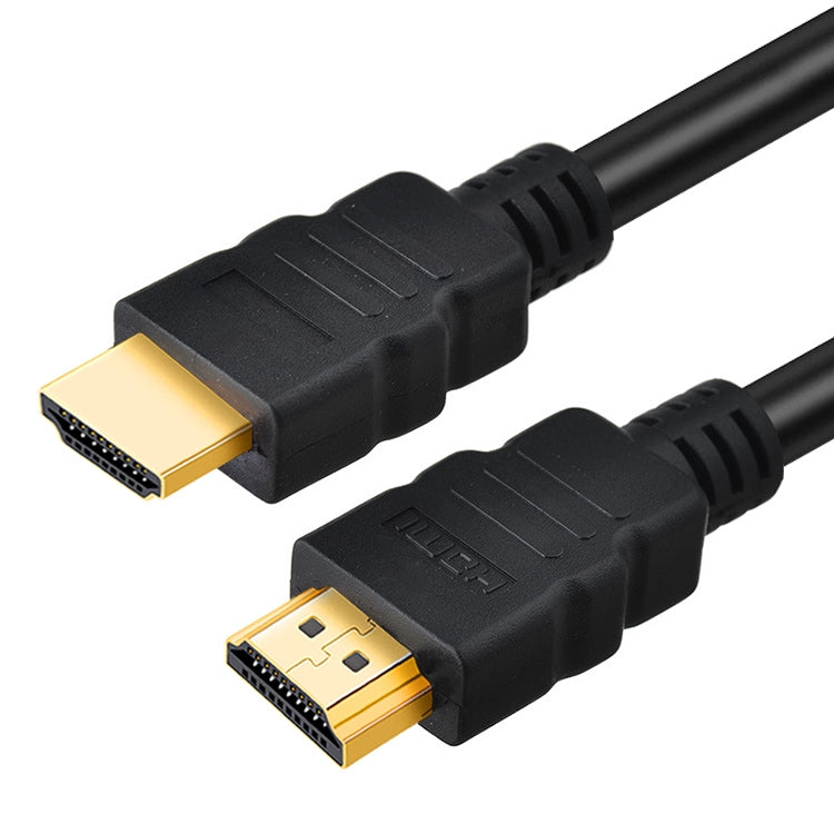 1.8米 HDMI 19針公頭轉 HDMI 19針公頭線，1.3版本，支援高清電視 / Xbox 360 / PS3 等（黑色+鍍金），鍍金 HDMI，長度：1.8米