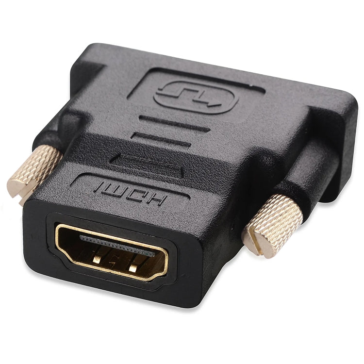 HDMI 19針母頭轉 DVI 24+1針公頭轉接器（鍍金），HDMI 母頭轉 DVI 24+1針公頭