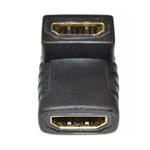 HDMI 角度耦合器（母頭對母頭）- 90度（鍍金），HDMI 母頭對母頭