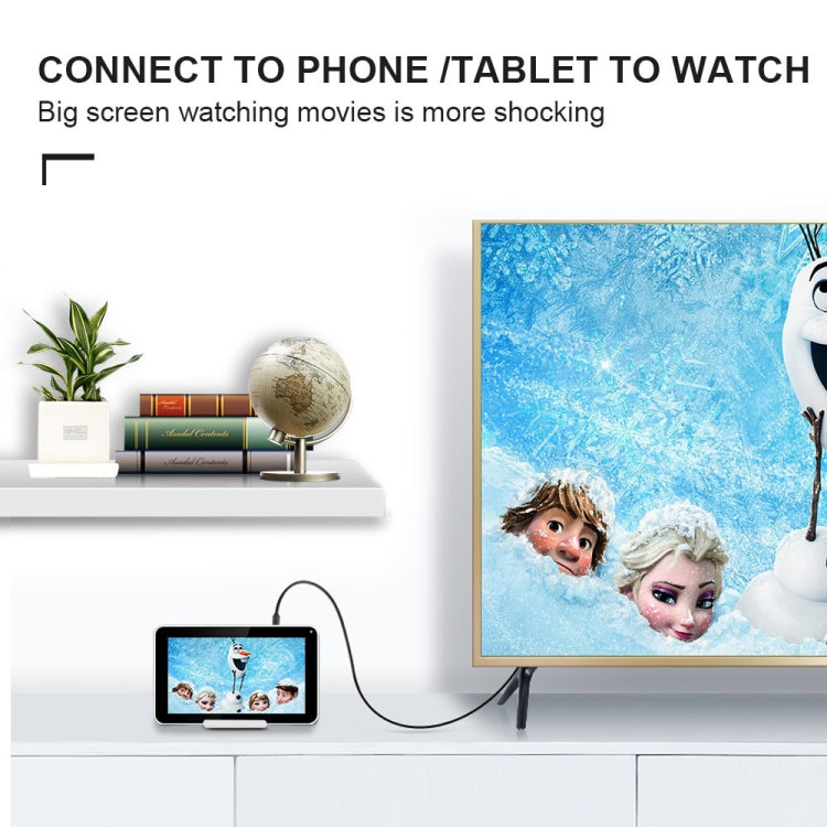 1.5米鍍金3D 1080P微型HDMI公對HDMI公線，適用手機、相機、GoPro，鍍金微型HDMI，長度：1.5米