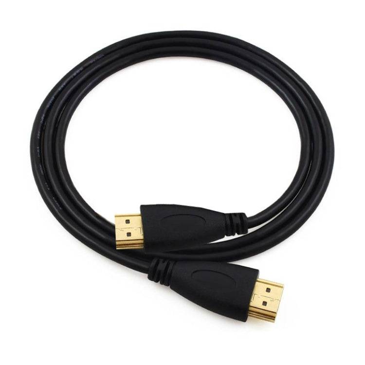 1.8米HDMI對HDMI 19針線，1.4版本，支援3D、乙太網路、高清電視 / Xbox 360 / PS3等（鍍金），長度：1.8米