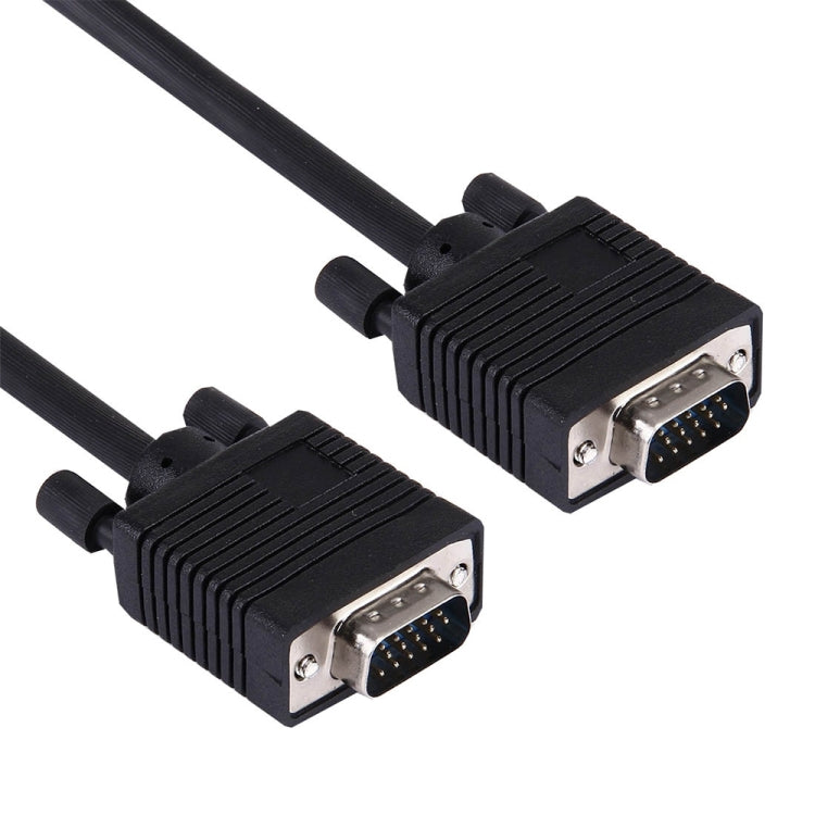 1.5m 普通品質 VGA 15 針公頭轉 VGA 15 針公頭線，適用於 CRT 顯示器，1.5m VGA