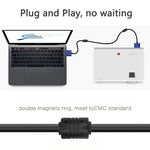 1.5m 良好品質 VGA 15 針公頭轉 VGA 15 針母頭線，適用於 LCD 顯示器、投影機等，長度：1.5m