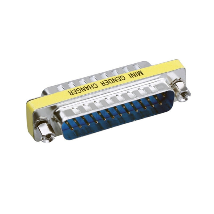 DB25 25 針公頭轉公頭迷你性別轉換器轉接器