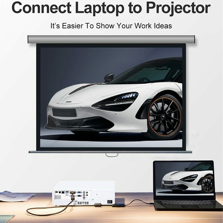 22cm 全高清 1080P Micro HDMI 公頭轉 VGA 母頭視頻轉接線附音頻線，Micro HDMI