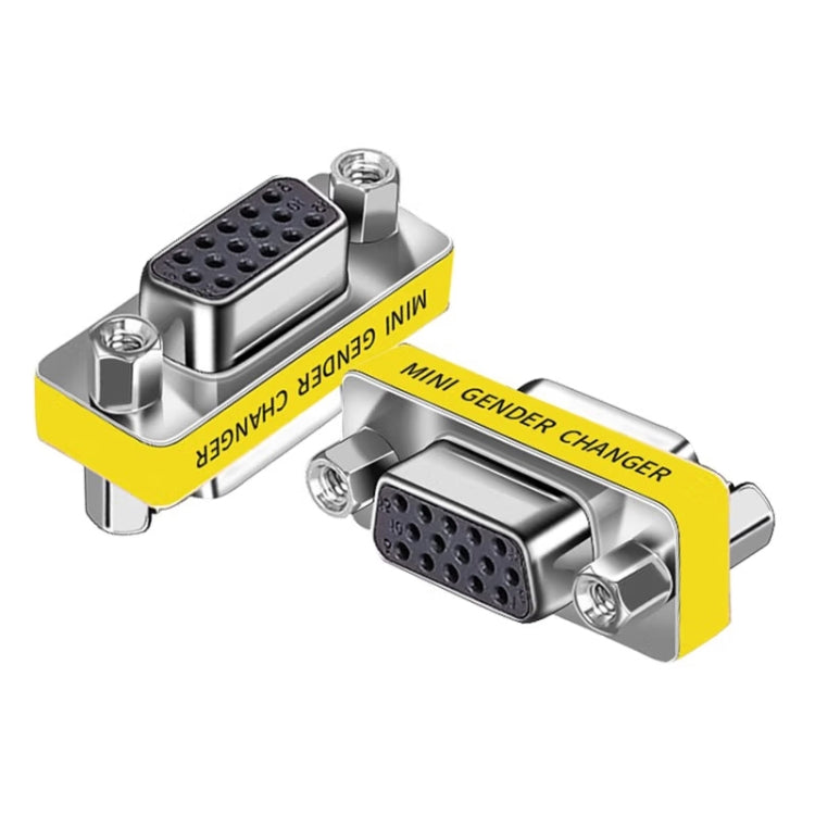 VGA 15 針母頭轉 VGA 15 針母頭轉接器，VGA 母頭轉母頭