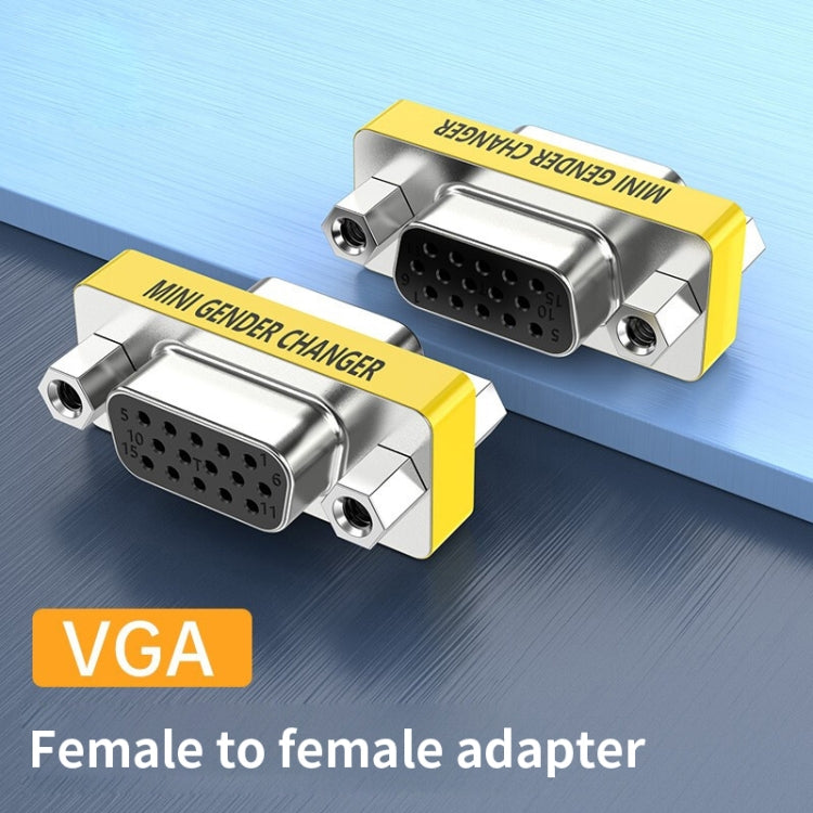 VGA 15 針母頭轉 VGA 15 針母頭轉接器，VGA 母頭轉母頭
