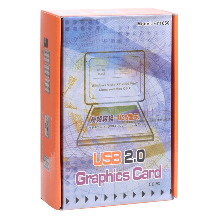 USB轉VGA多螢幕/多顯示器轉接器，USB 2.0外接顯示卡，USB 2.0