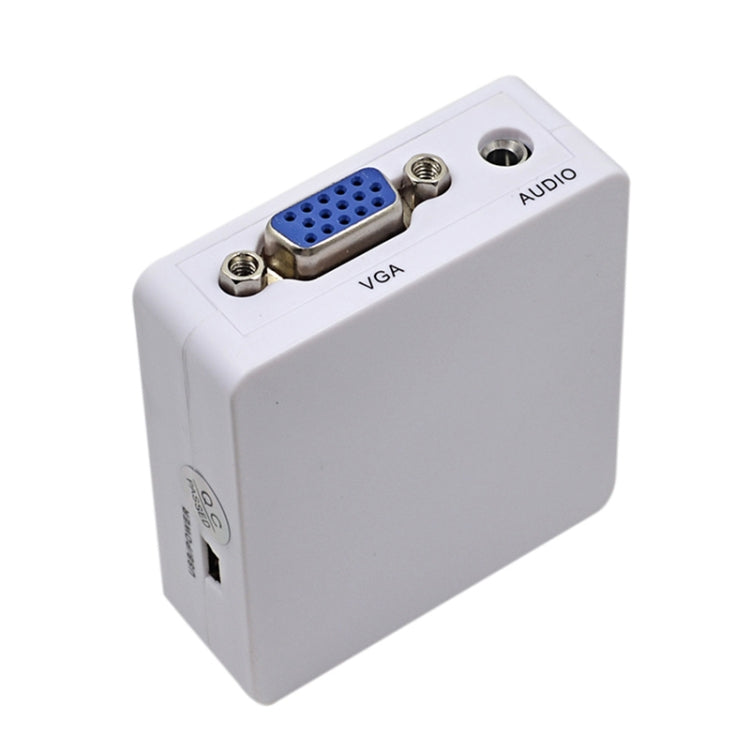 迷你HDMI轉VGA音訊轉換器，迷你HDMI轉VGA