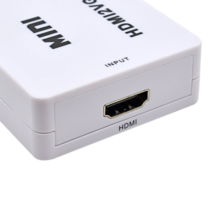 迷你HDMI轉VGA音訊轉換器，迷你HDMI轉VGA