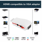 全高清1080P HDMI轉VGA電源及音訊轉接器，S-PC-0470，S-PC-0470B