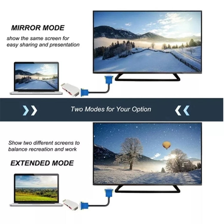 全高清1080P HDMI轉VGA電源及音訊轉接器，S-PC-0470，S-PC-0470B