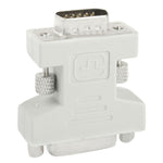 DVI-I 24+5針母頭轉VGA 15針公頭轉換器，DVI 24+5針母頭