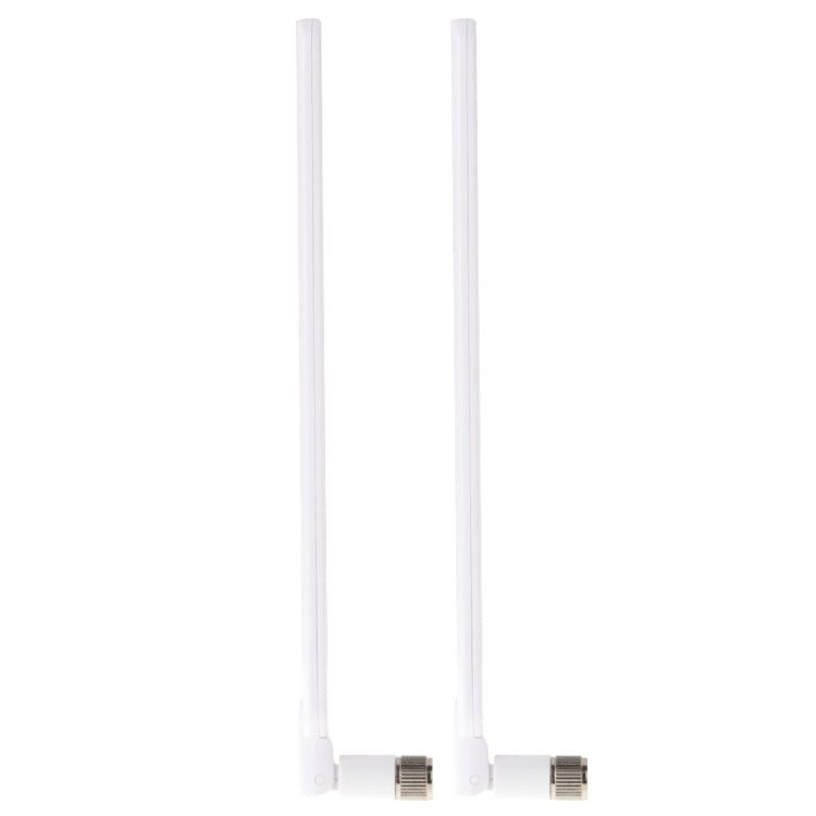 2個B593 5dBi SMA公頭4G LTE路由器天線，B593 5dBi白色天線，B593 5dBi黑色天線