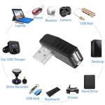 USB 2.0 AM 轉 AF 轉接器，90 度角，支援 OTG 功能，90 度右彎，90 度左彎