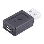USB 2.0 AM 轉 Micro USB 母頭轉接器，USB 2.0 AM