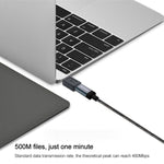 USB 2.0 AM 轉 Micro USB 母頭轉接器，USB 2.0 AM