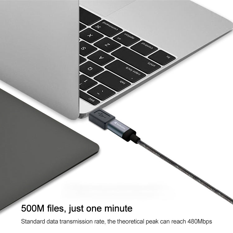 USB 2.0 AM 轉 Micro USB 母頭轉接器，USB 2.0 AM
