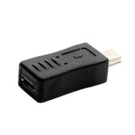 USB 2.0 迷你 USB 轉 Micro USB 母頭轉接器，Micro USB 母頭