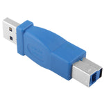 超高速USB 3.0 AM轉BM轉接器，AM轉BM