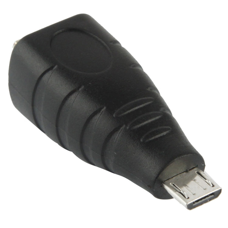 Micro USB公頭轉USB BF轉接器，USB B母頭