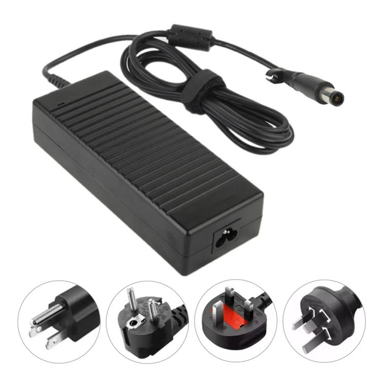 HP COMPAQ筆記型電腦用AC 19V 7.1A電源適配器，輸出接頭：7.4 x 5.0毫米，19V 7.1A