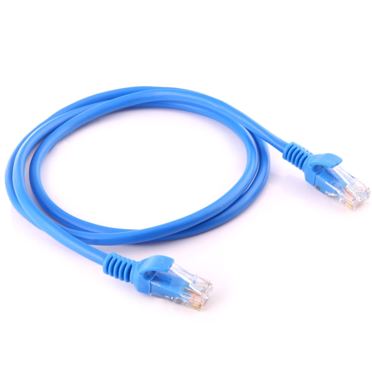 Cat5e網路線，長度：1米，1米藍色