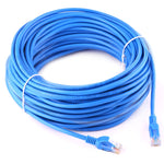Cat5e網路線，長度：30米，30米藍色