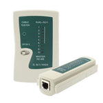 網路線測試器RJ45 RJ11 RJ12 Cat5 UTP LAN網路工具，RJ45/RJ11綠色