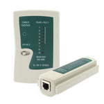 網路線測試器RJ45 RJ11 RJ12 Cat5 UTP LAN網路工具，RJ45/RJ11綠色