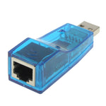 USB 1.1 RJ45 網卡 10/100M 乙太網路網路適配器