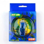 USB 1.1 RJ45 網卡 10/100M 乙太網路網路適配器