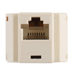 RJ45 1分2 乙太網路連接器分配器，RJ45 母對兩母