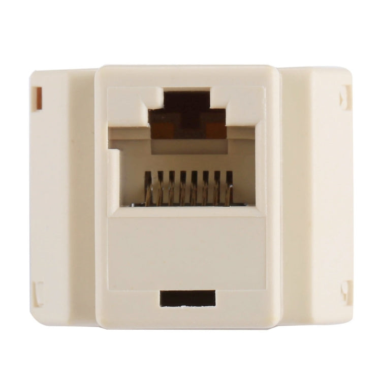 RJ45 1分2 乙太網路連接器分配器，RJ45 母對兩母