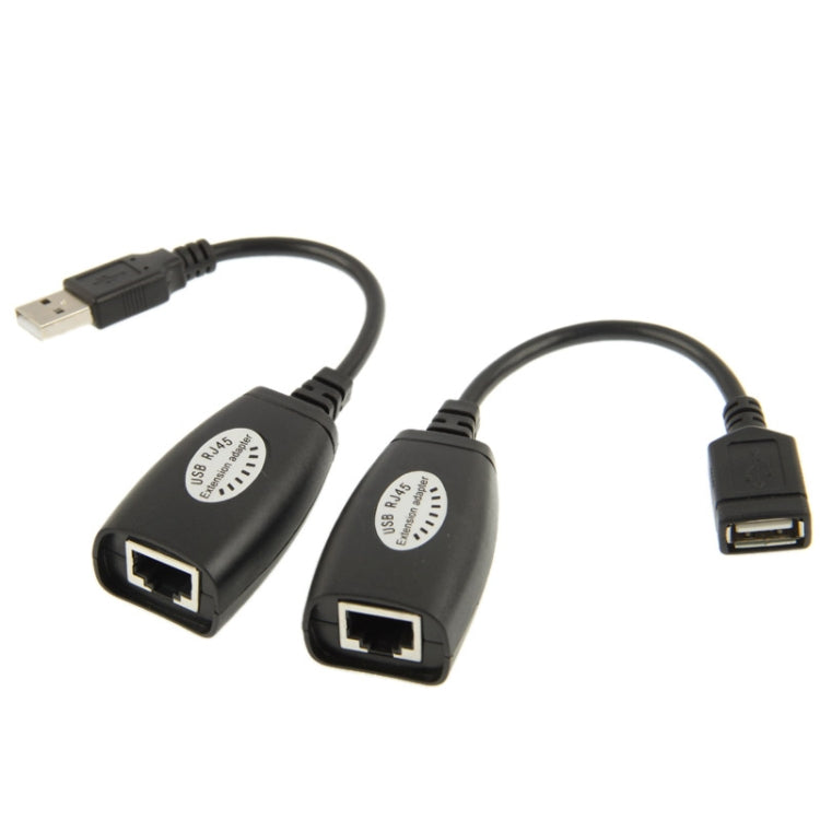 50米 USB 至 RJ45 延長器，Cat5e 線纜，1埠 USB