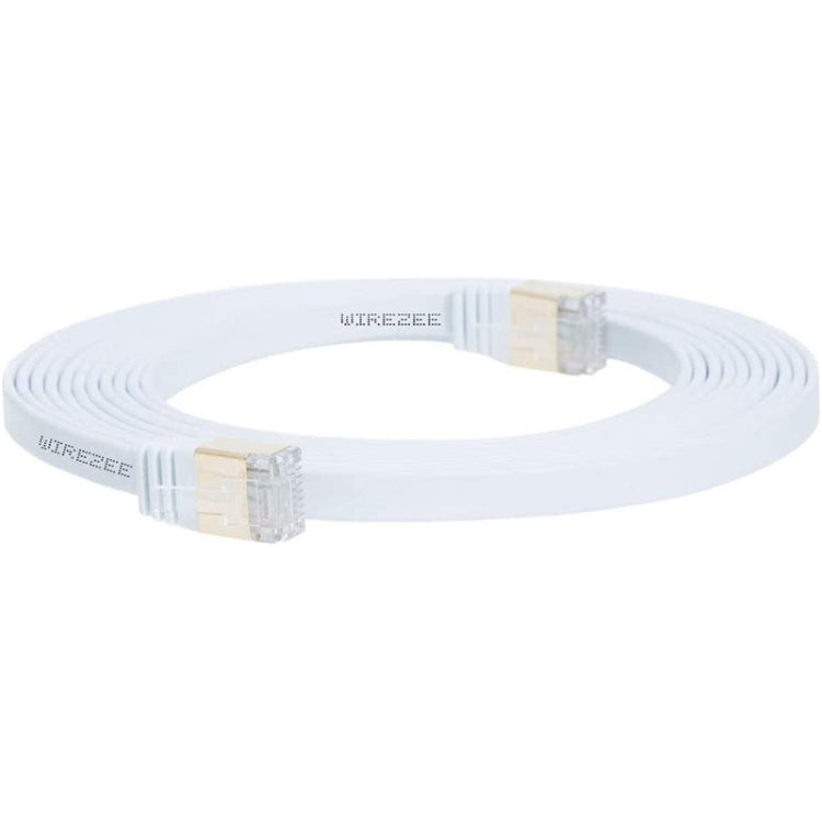 鍍金頭 CAT7 高速 10Gbps 超薄扁平乙太網路局域網線，1米、2米、3米、5米、10米、15米、20米、25米、30米