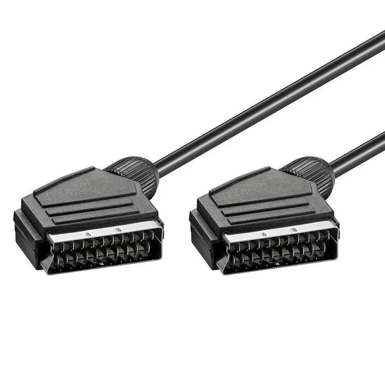 20針 SCART 轉 SCART 連接線，適用 DVD/HDTV/AV/電視，線長：1.5m，1.5m