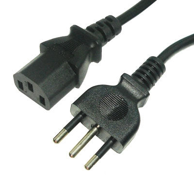 三插頭義大利標準桌上型電腦電源線，線長：1.5m，義大利插頭，1.2m，義大利插頭，1.5m