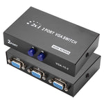 2 埠 VGA 切換盒，2 進 1 出，適用 LCD PC 電視顯示器 - HD15 (FJ-15-2C)