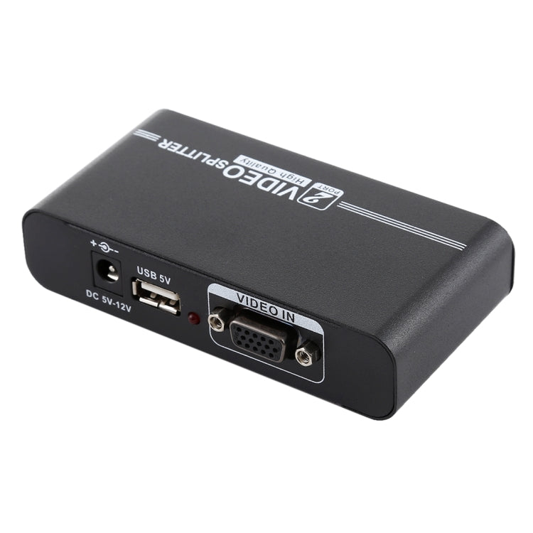 VGA-102A 1轉2埠1920 x 1440 VGA分配器，2埠