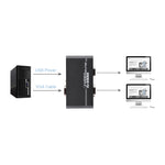 VGA-102A 1轉2埠1920 x 1440 VGA分配器，2埠