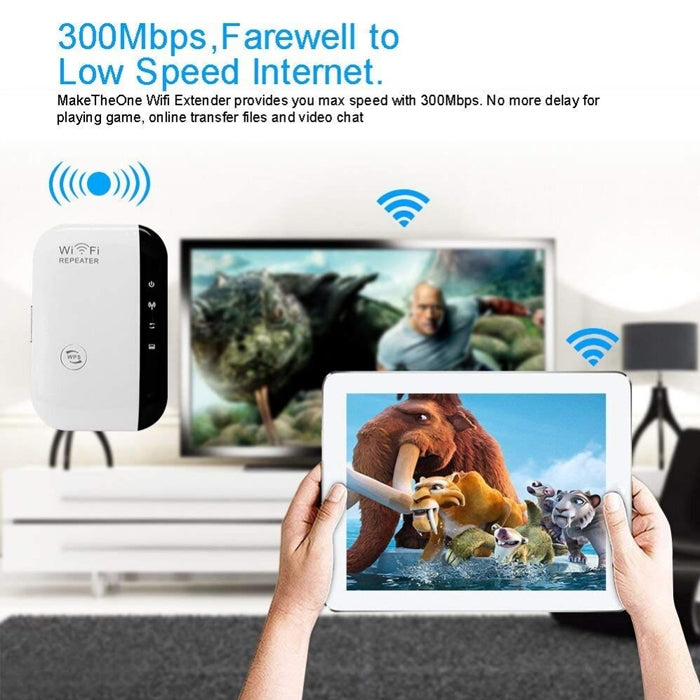 WS-WN560N2 300Mbps無線N WIFI 802.11n中繼器範圍擴展器，歐規插頭